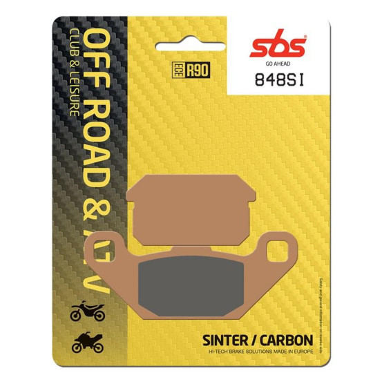 Plaquettes de frein SBS 848 SI Sinter