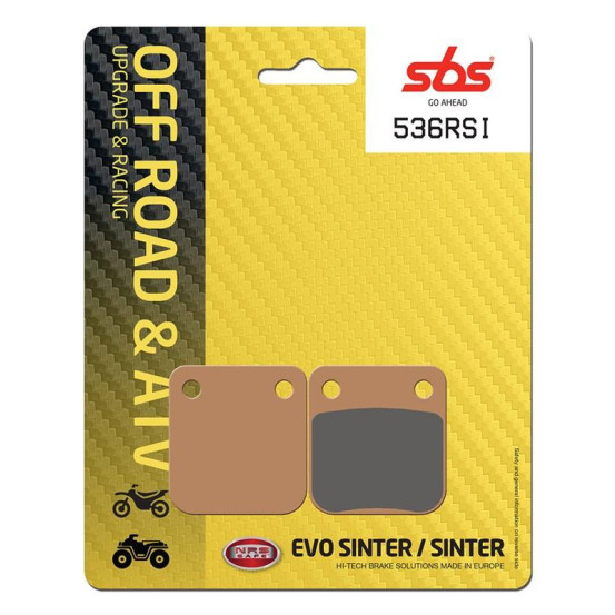 Plaquettes de frein SBS 536 RSI Sinter - Evo Sinter
