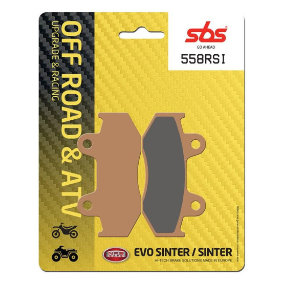 Plaquettes de frein SBS 558 RSI Sinter - Evo Sinter