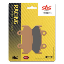 Plaquettes de frein SBS 593 RS métal fritté