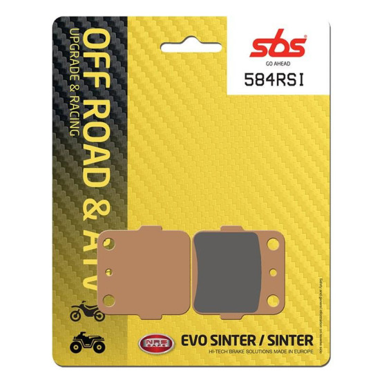 Plaquettes de frein SBS 584 RSI Sinter - Evo Sinter