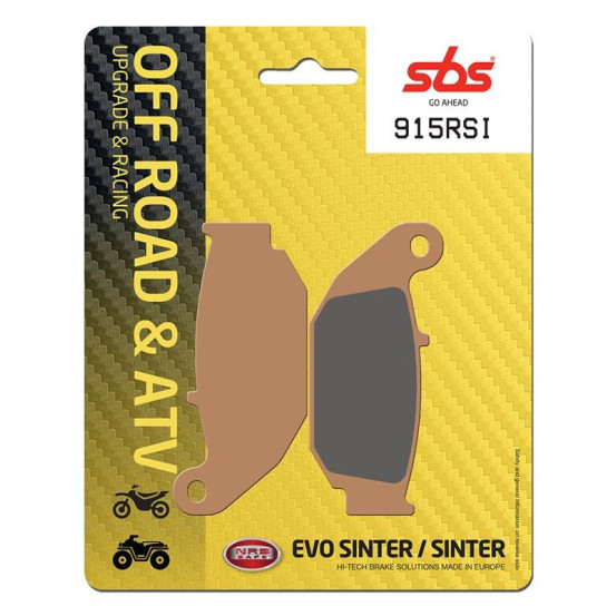 Plaquettes de frein SBS 915 RSI Sinter - Evo Sinter