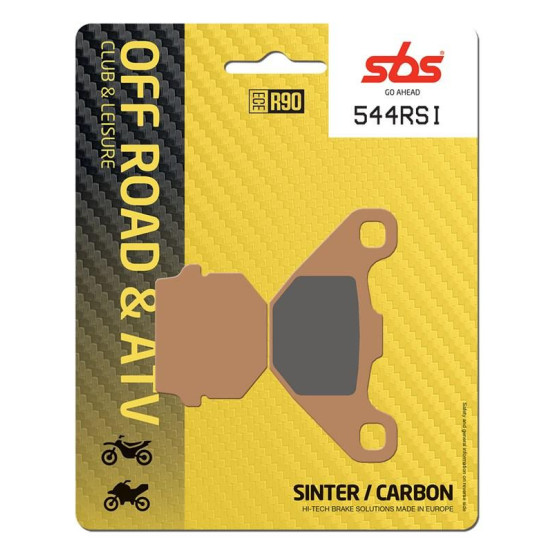 Plaquettes de frein SBS 544 RSI Sinter - Evo Sinter