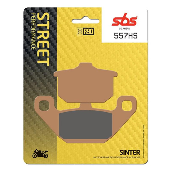 Plaquettes de frein SBS 557 HS Evo Sinter