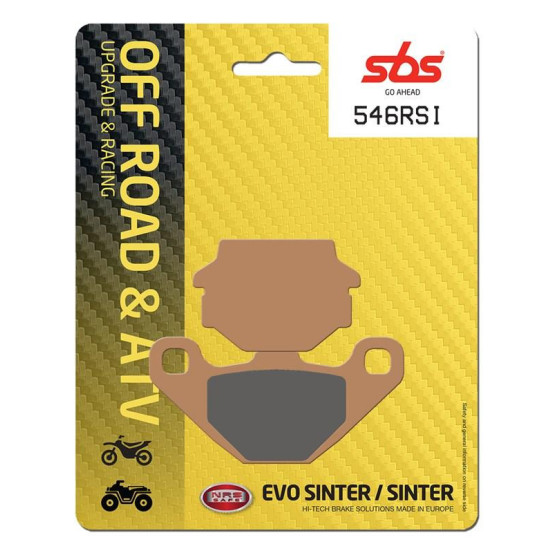 Plaquettes de frein SBS 546 RSI Sinter - Evo Sinter