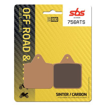 Plaquettes de frein SBS 756 ATS Sinter Carbone