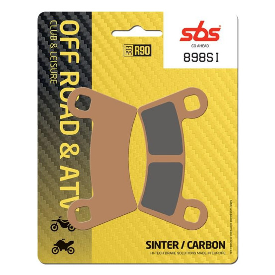 Plaquettes de frein SBS 898 SI Sinter