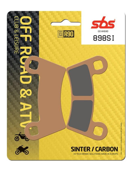Plaquettes de frein SBS 898 SI Sinter