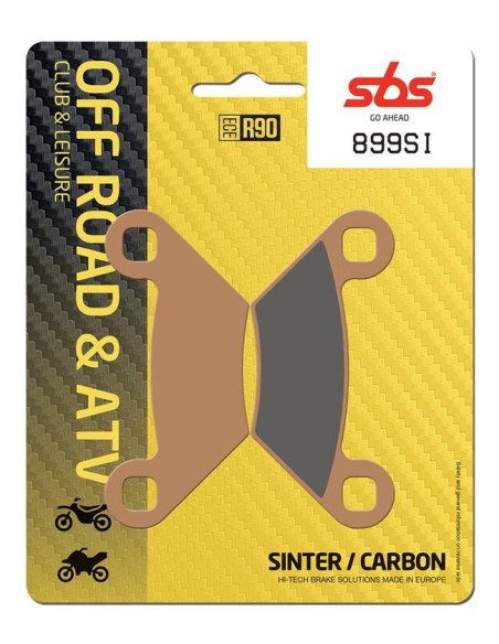 Plaquettes de frein SBS 899 SI Sinter