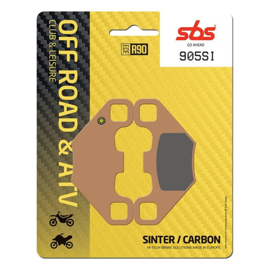 Plaquettes de frein SBS 905 SI Sinter