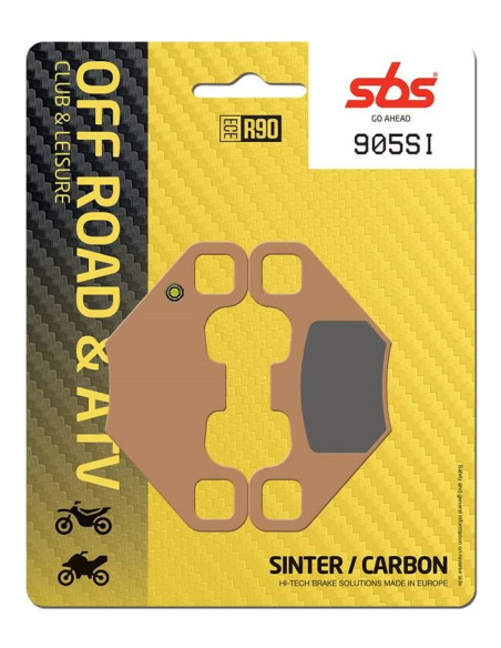 Plaquettes de frein SBS 905 SI Sinter