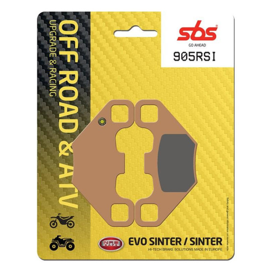 Plaquettes de frein SBS 905 RSI Sinter - Evo Sinter