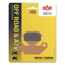 Plaquettes de frein SBS 591 SI Sinter