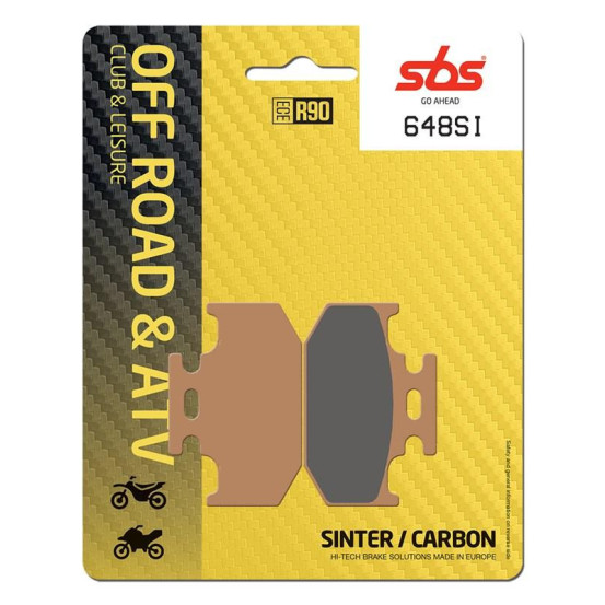 Plaquettes de frein SBS 648 SI Sinter