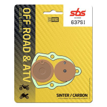 Plaquettes de frein SBS 637 SI Sinter
