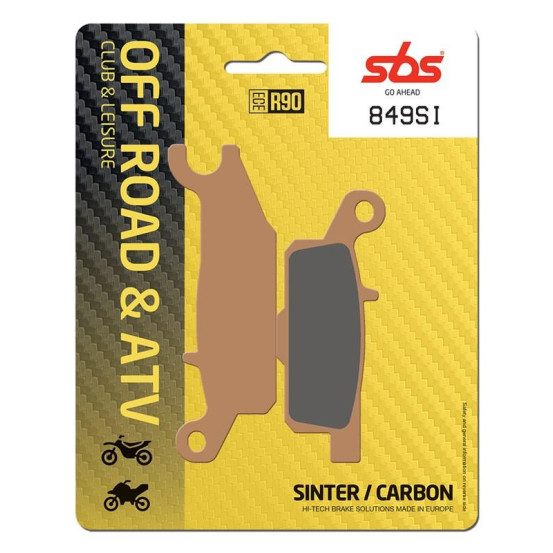 Plaquettes de frein SBS 849 SI Sinter