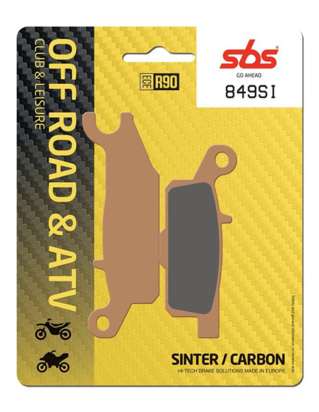 Plaquettes de frein SBS 849 SI Sinter