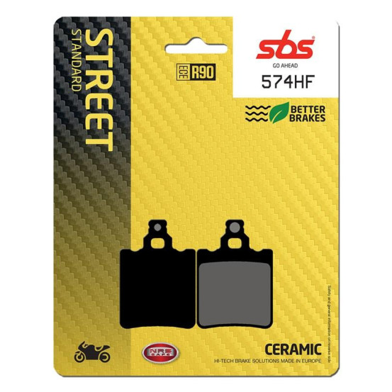 Plaquettes de frein SBS 574 HF Céramique