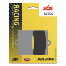 Plaquettes de frein SBS 566 DC Dual Carbone