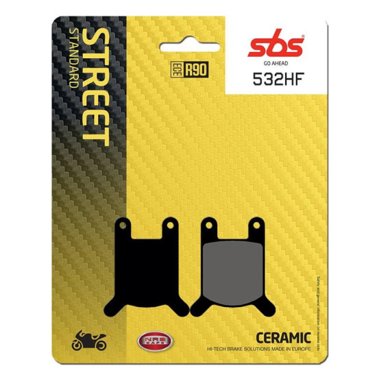 Plaquettes de frein SBS 532 HF Céramique