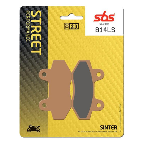 Plaquettes de frein SBS 814 LS Sinter