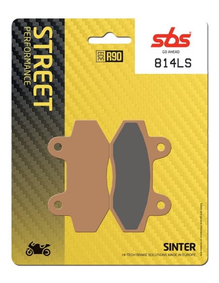 Plaquettes de frein SBS 814 LS Sinter