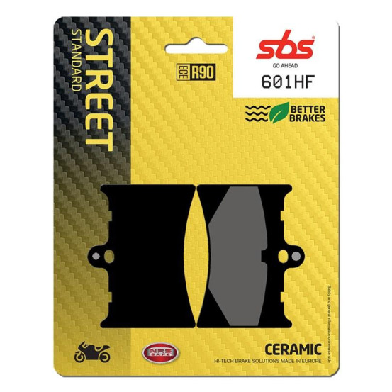 Plaquettes de frein SBS 601 HF Céramique