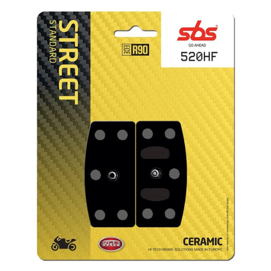 Plaquettes de frein SBS 520 HF Céramique