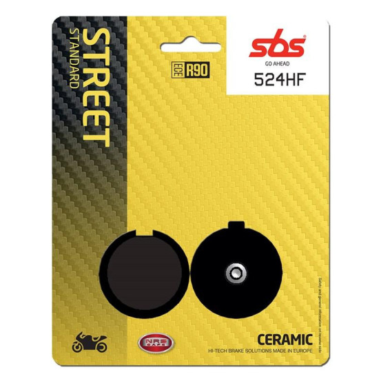 Plaquettes de frein SBS 524 HF Céramique