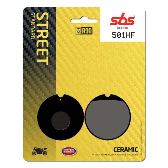 Plaquettes de frein SBS 501 HF Céramique
