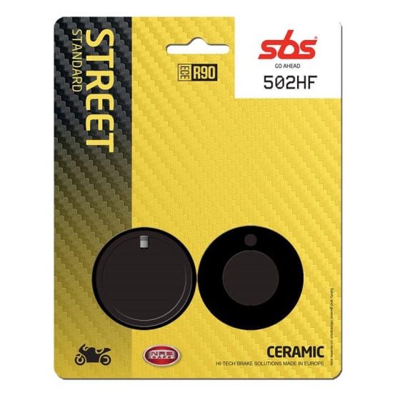Plaquettes de frein SBS 502 HF Céramique