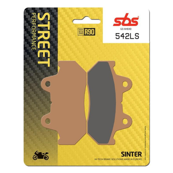 Plaquettes de frein SBS 542 LS Sinter