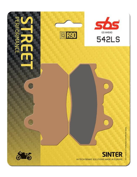 Plaquettes de frein SBS 542 LS Sinter