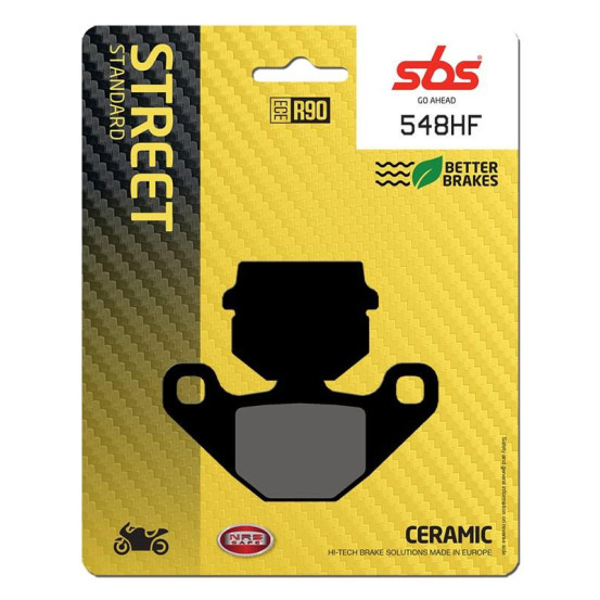 Plaquettes de frein SBS 548 HF Céramique