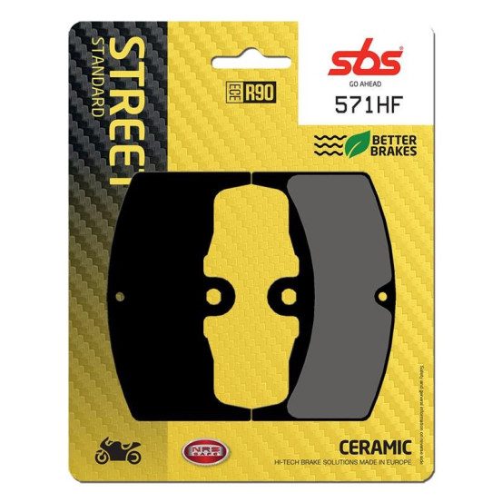 Plaquettes de frein SBS 571 HF Céramique
