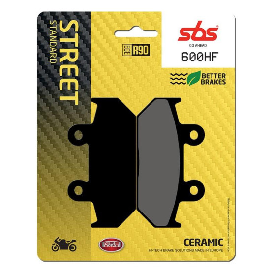 Plaquettes de frein SBS 600 HF Céramique