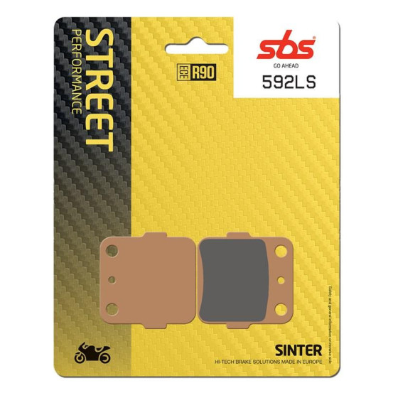 Plaquettes de frein SBS 592 LS Sinter