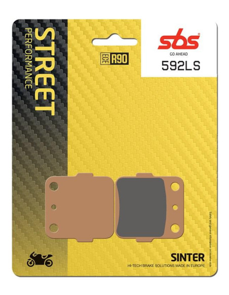 Plaquettes de frein SBS 592 LS Sinter