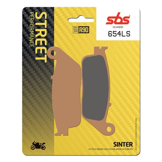 Plaquettes de frein SBS 654 LS Sinter