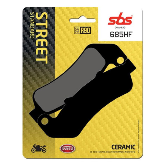 Plaquettes de frein SBS 685 HF Céramique
