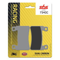 Plaquettes de frein SBS 734 DC Dual Carbone