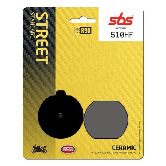 Plaquettes de frein SBS 510 HF Céramique