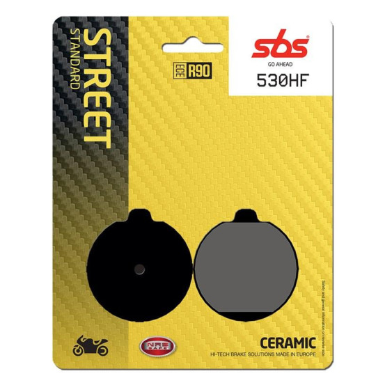 Plaquettes de frein SBS 530 HF Céramique