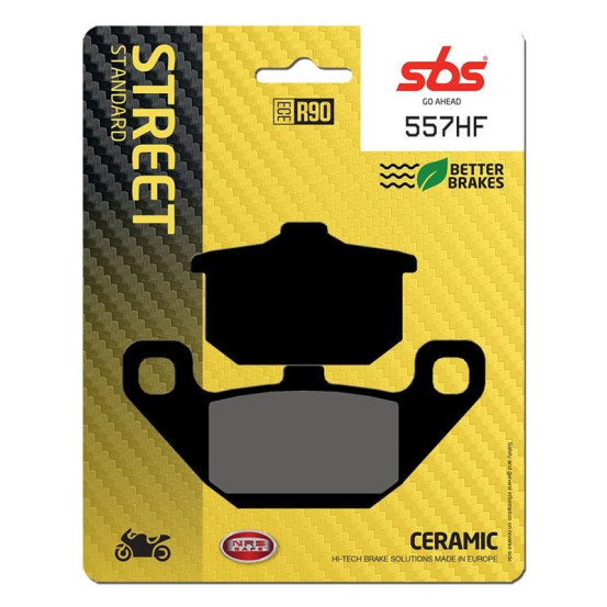 Plaquettes de frein SBS 557 HF Céramique