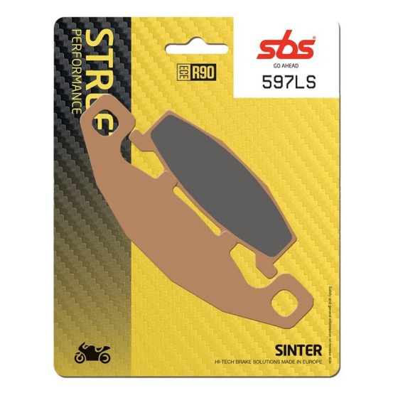 Plaquettes de frein SBS 597 LS Sinter