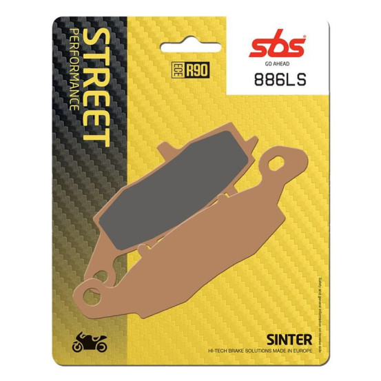 Plaquettes de frein SBS 886 LS Sinter
