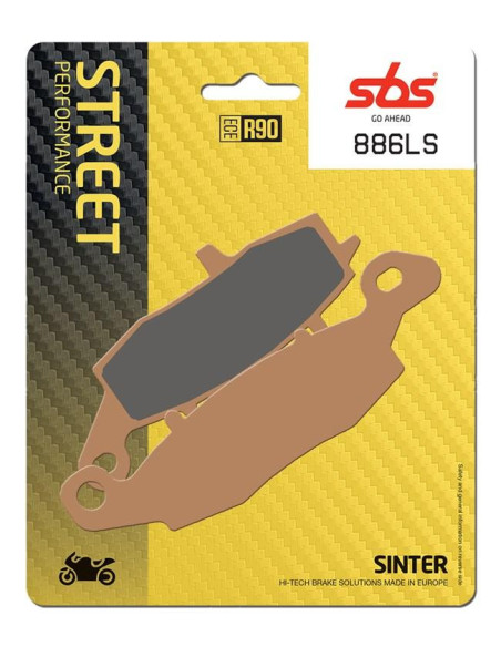 Plaquettes de frein SBS 886 LS Sinter