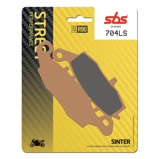 Plaquettes de frein SBS 704 LS Sinter