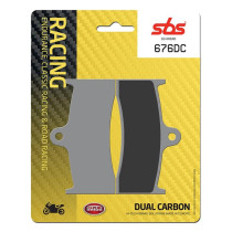 Plaquettes de frein SBS 676 DC Dual Carbone