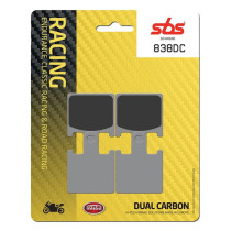 Plaquettes de frein SBS 838 DC Dual Carbone